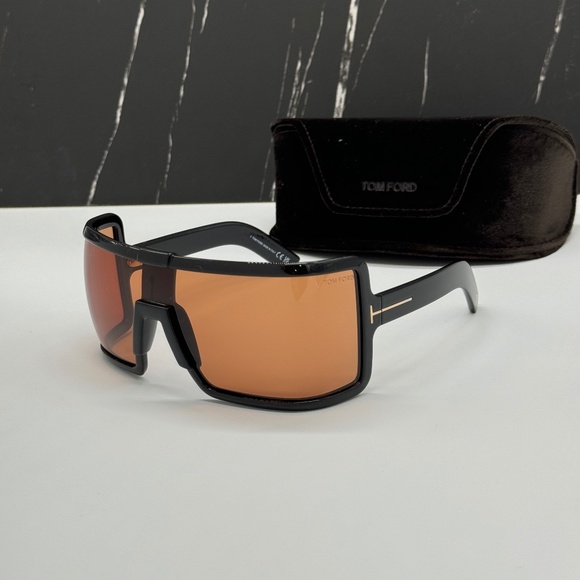 NEW TOM FORD TF1118 01E UNISEX SUNGLASSES TOM FORD PARKER FT1118/S - Picture 1 of 12